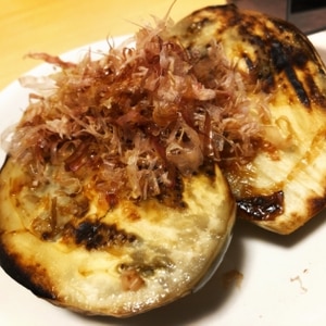 トロッとおいしい！☆白なすの焼きナス☆